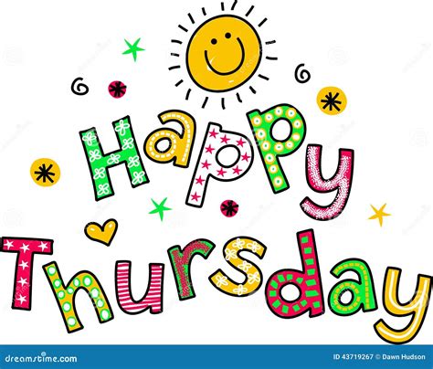 happy thursday clipart.